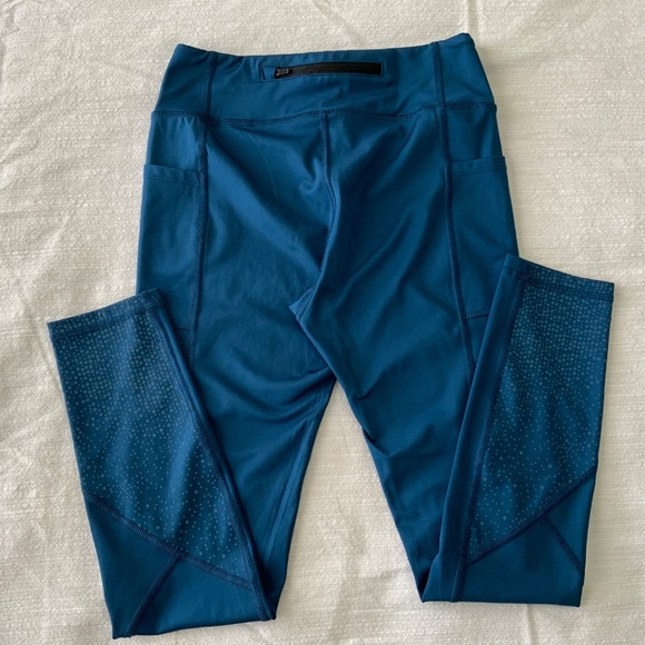 NWOT Women’s Anbeneed Stretch Leggings With Side Pockets Size S - Picture 4 of 8